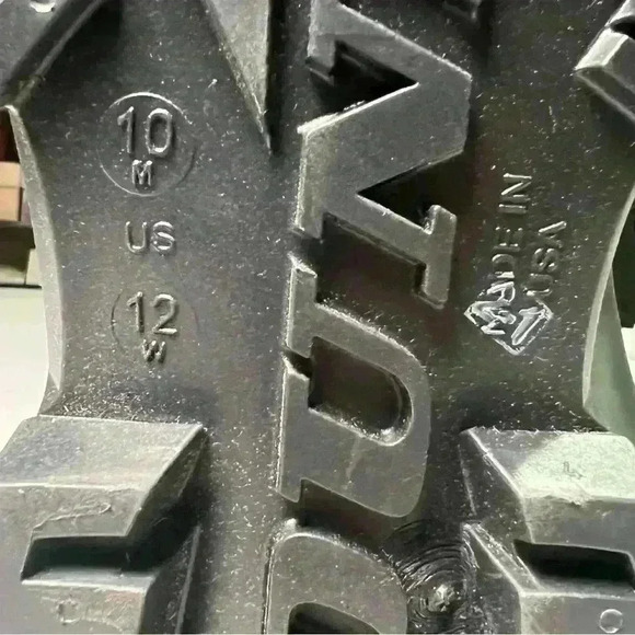 COPY - Dunlop Safety Steel Toe PVC Boots, M10 W12 Black (868-8677600.12) new nb - Picture 8 of 8